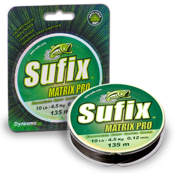 ���� ������� Sufix Matrix Pro Mid.Green 135 � 0.50 ��, 45,4 ��.